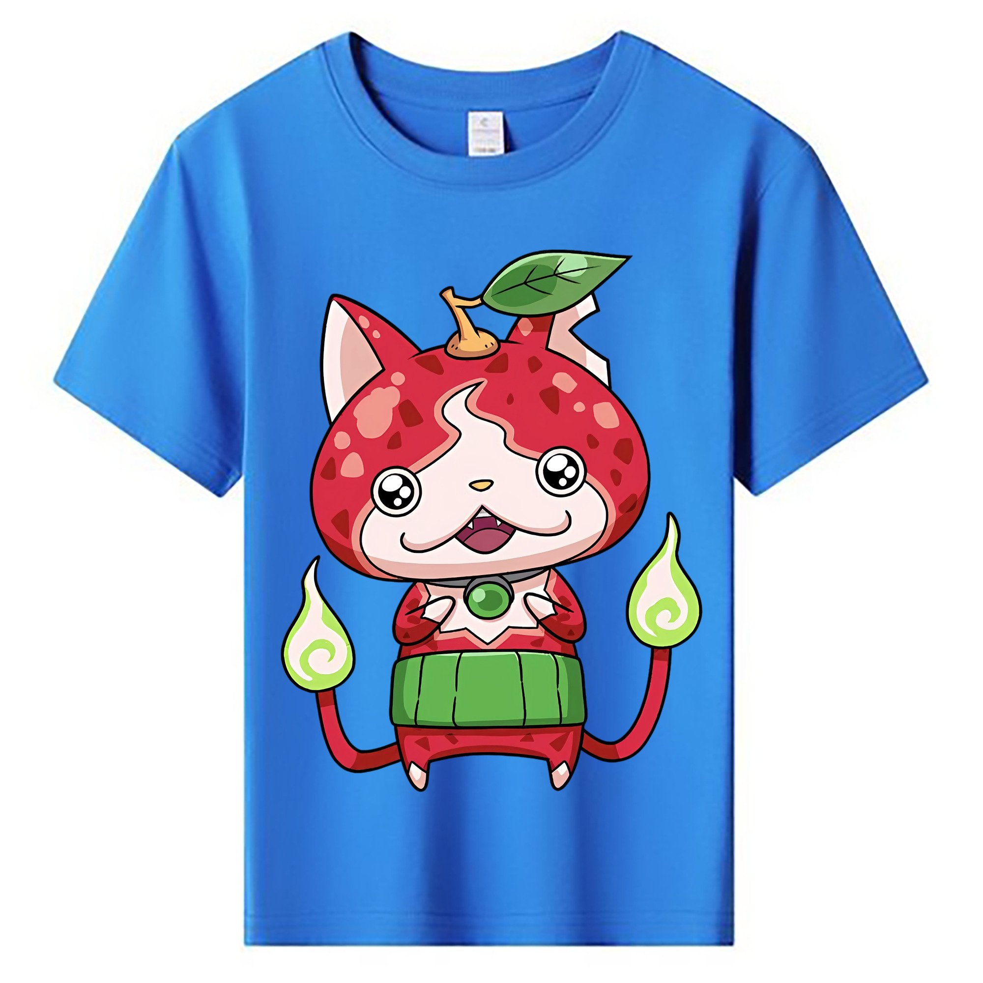 （画像用） 妖怪ウォッチ Yo-kai Watch 綿100％キッズTシャツ（フロントプリント）